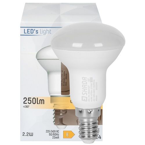 LED-Reflektorlampe E14 2700K 2,2W 250lm
