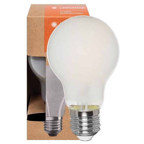 LED-Filament-Lampe ULTRA EFFICIENT CLASSIC A AGL-Form matt E27 3000K 7,2W (100W), 1.521 lm LED-Filament-Lampe ULTRA EFFICIENT CLASSIC A AGL-Form matt E27 3000K 7,2W (100W), 1.521 lm
