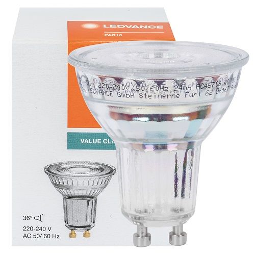 LED-Reflektorlampe GU10 3000K 4,3W 350lm 36° LED-Reflektorlampe GU10 3000K 4,3W 350lm 36°