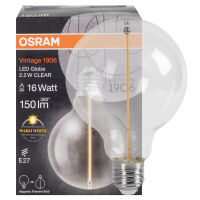 Filament-Magnetic-Lampe VINTAGE 1906 E27 Globe