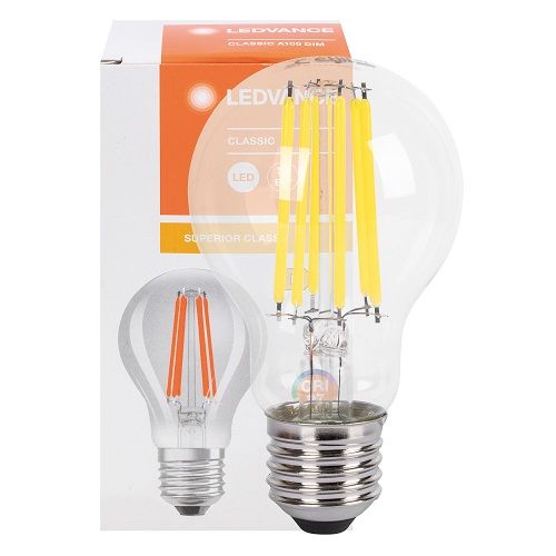 LED-Filament-Lampe AGL-Form klar E27 2700K 13,8W 1521lm