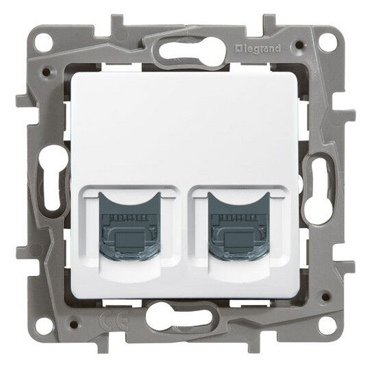 Datendose 2-fach RJ45 Kategorie 6STP Datendose 2-fach RJ45 Kategorie 6STP