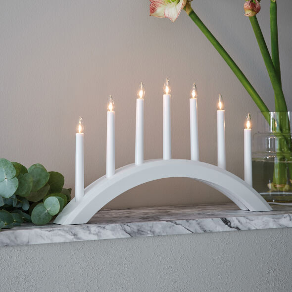 Weihnachtsleuchter AVENTO 7 x E10/34V/3W Weihnachtsleuchter AVENTO 7 x E10/34V/3W