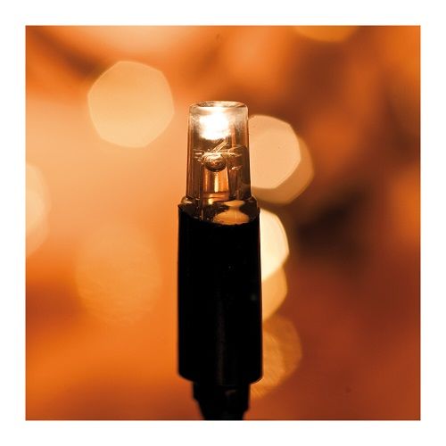 LED-Minilichterkette CHRISSLINE COMBI 50 amberfarbene LEDs Verlängerungs-Kette LED-Minilichterkette CHRISSLINE COMBI 50 amberfarbene LEDs Verlängerungs-Kette