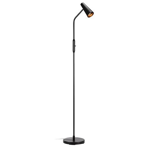 Standleuchte CREST 1 x GU10/7W schwarz Standleuchte CREST 1 x GU10/7W schwarz