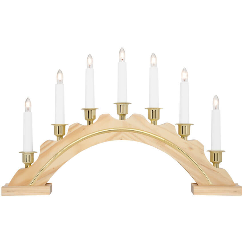 Weihnachtsleuchter 7 x E10/34V/3W Weihnachtsleuchter 7 x E10/34V/3W