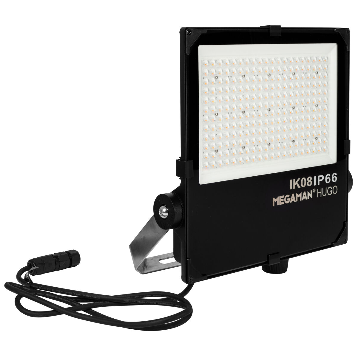 Außenstrahler HUGO SMD-LEDs seeklimabeständig Reflektor asymmetrisch 18.000/22.000 lm Außenstrahler HUGO SMD-LEDs seeklimabeständig Reflektor asymmetrisch 18.000/22.000 lm