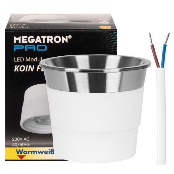LED-Modul, PAR/MR16 KOIN FLEX 4,9W/500 lm 3000K LED-Modul, PAR/MR16 KOIN FLEX 4,9W/500 lm 3000K