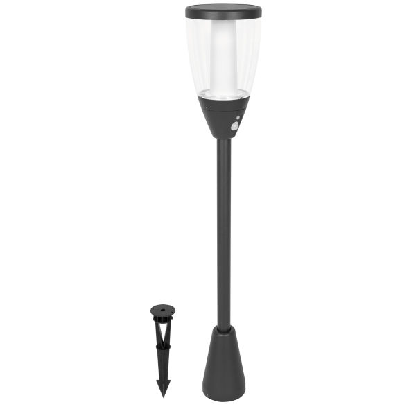 LED-Solarstandleuchte LED/2W mit IR-Sensor LED-Solarstandleuchte LED/2W mit IR-Sensor