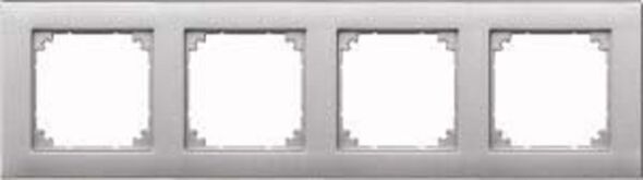 Rahmen M-PLAN 4-fach aluminium Rahmen M-PLAN 4-fach aluminium