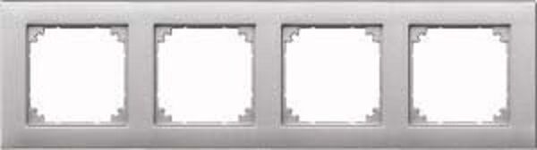 Rahmen M-PLAN 4-fach aluminium Rahmen M-PLAN 4-fach aluminium