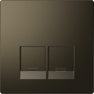 Zentralplatte 2-fach moccametallic MEG4572-6052 Zentralplatte 2-fach moccametallic MEG4572-6052