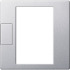 Zentralplatte aluminium MEG5775-0460