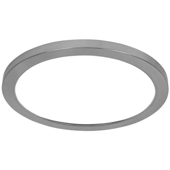 Dekoring Eisen gebürstet für Downlights d=292mm h=14mm Dekoring Eisen gebürstet für Downlights d=292mm h=14mm