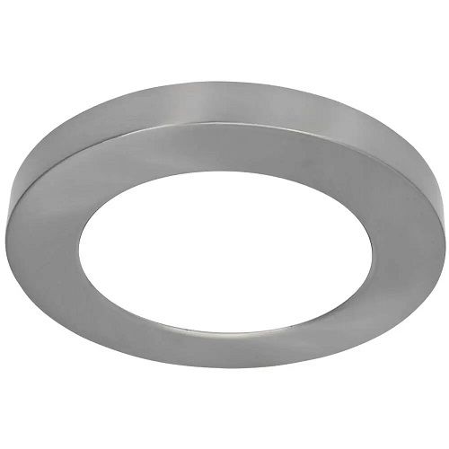 Dekoring Eisen gebürstet für Downlights d=140mm h=14mm Dekoring Eisen gebürstet für Downlights d=140mm h=14mm