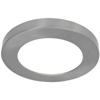 Dekoring Eisen gebürstet für Downlights d=140mm h=14mm