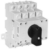 Lastumschalter Modularer 4-poliger Umschalter nach Norm IEC 60947-6-1 35A/23kW 4 TE
