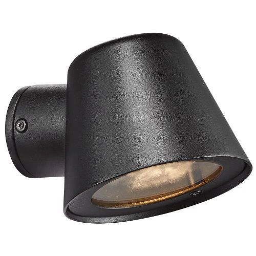 Außenwandleuchte ALERIA 1 x GU10/35W schwarz Außenwandleuchte ALERIA 1 x GU10/35W schwarz