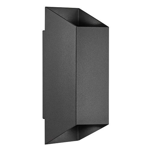 Außenwandleuchte NICO SQUARE 22 2 x GU10/35W schwarz Außenwandleuchte NICO SQUARE 22 2 x GU10/35W schwarz