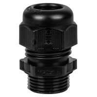 Kabelverschraubung V-TEC metrisch Polyamid schwarz halogenfrei mit Trapezgewinde M 20