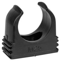 Quick-Reihenklemmschelle metrisch für Kunststoff-Panzerrohre halogenfrei schwarz M 25