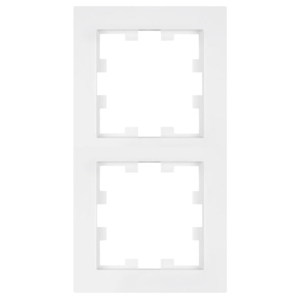 Abdeckrahmen KARRE Plus 55 reinweiß (~RAL 9010) Abdeckrahmen KARRE Plus 55 reinweiß (~RAL 9010)