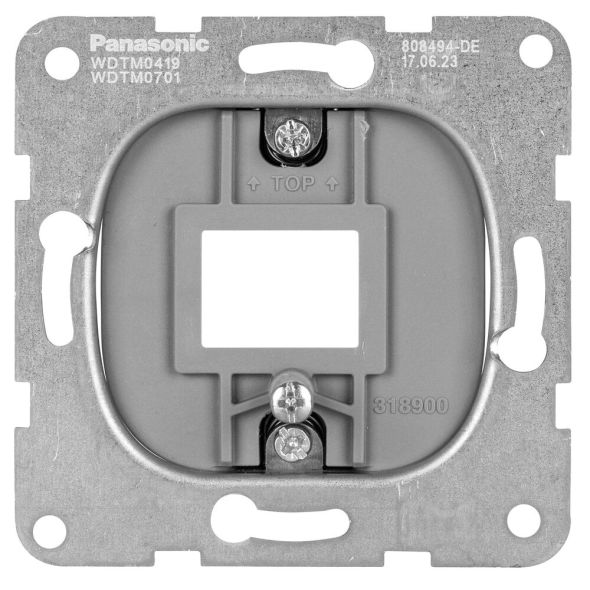 Sockel mit Tragring für Blindabdeckung KARRE Plus 55 reinweiß (~RAL 9010) Sockel mit Tragring für Blindabdeckung KARRE Plus 55 reinweiß (~RAL 9010)
