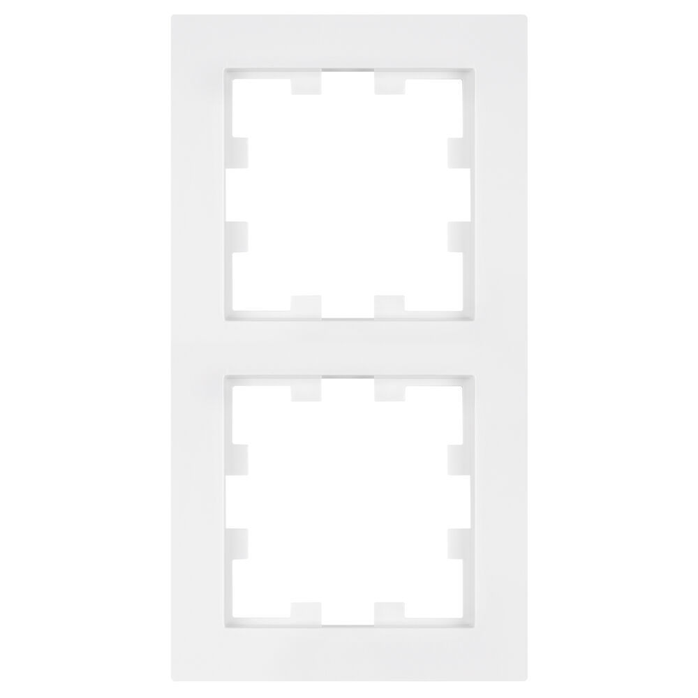 Abdeckrahmen KARRE Plus 55 reinweiß (~RAL 9010) Abdeckrahmen KARRE Plus 55 reinweiß (~RAL 9010)