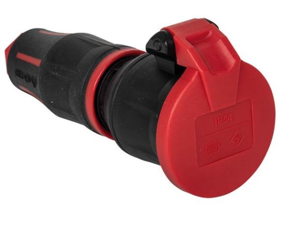 Gummi-Kupplung Top Taurus 2 PA6 2K mit LED und Deckel