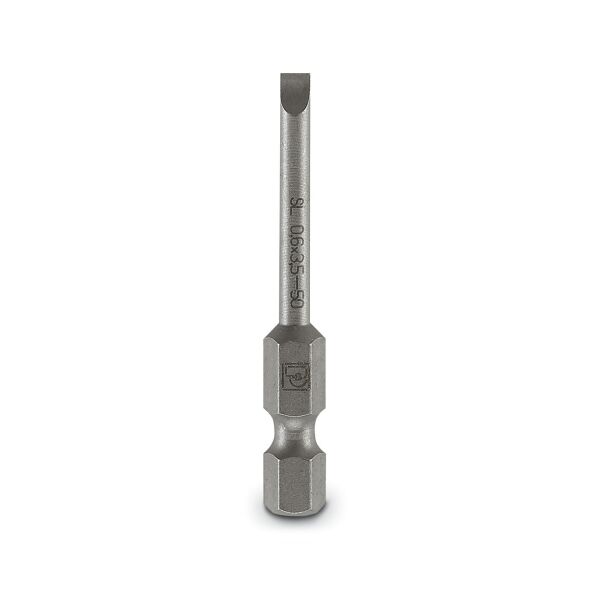 Schraubeinsatz SF-BIT-SL 0,6x3,5-50 Schraubeinsatz SF-BIT-SL 0,6x3,5-50