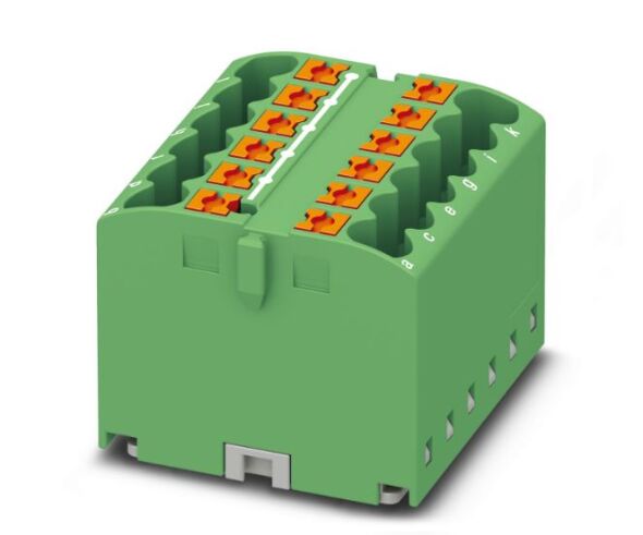 Verteilerblock PTFIX 12X2,5-G GN Verteilerblock PTFIX 12X2,5-G GN