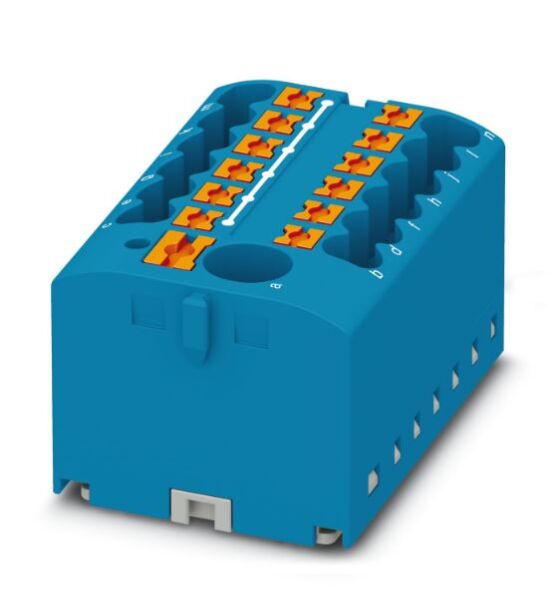 Verteilerblock PTFIX 6/12X2,5-G BU Verteilerblock PTFIX 6/12X2,5-G BU