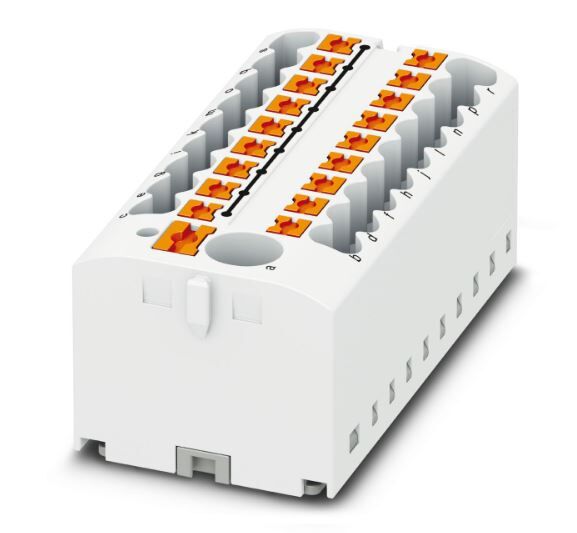 Verteilerblock PTFIX 6/18X2,5-G WH Verteilerblock PTFIX 6/18X2,5-G WH