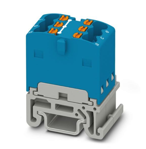 Verteilerblock PTFIX 6X1,5-NS15A BU Verteilerblock PTFIX 6X1,5-NS15A BU