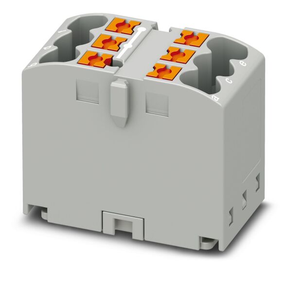 Verteilerblock PTFIX 6X2,5-G GY Verteilerblock PTFIX 6X2,5-G GY