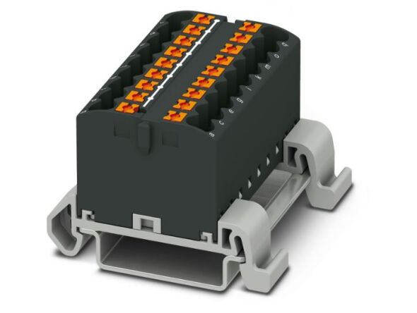 Verteilerblock PTFIX18X2,5-NS35ABK Verteilerblock PTFIX18X2,5-NS35ABK