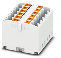Verteilerblock PTFIX 12X2,5-G WH