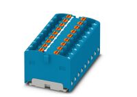 Verteilerblock PTFIX 18X1,5 BU