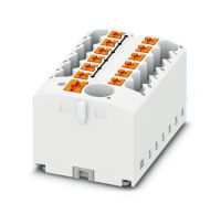 Verteilerblock PTFIX 6/12X2,5-G WH