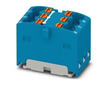 Verteilerblock PTFIX 6X1,5 BU