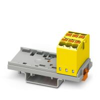 Verteilerblock PTFIX 6X2,5-NS35 YE