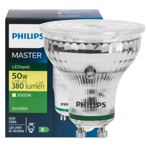 LED-Reflektorlampe GU10 3000K 2,4W 380lm LED-Reflektorlampe GU10 3000K 2,4W 380lm