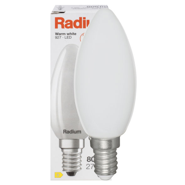 LED-Filament-Lampe RALED STAR CANDLE matt E14 2700K LED-Filament-Lampe RALED STAR CANDLE matt E14 2700K