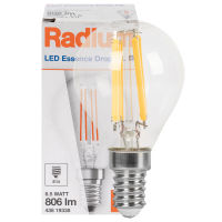 LED-Filament-Lampe RALED ESSENCE DROP Tropfen-Form klar E14 2700K