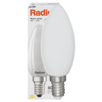 LED-Filament-Lampe RALED STAR CANDLE matt E14 2700K