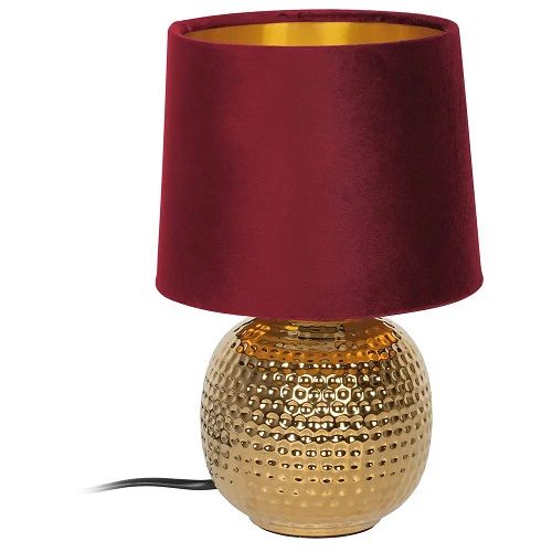 Tischleuchte SOPHIA 1 x E14/40W rot Tischleuchte SOPHIA 1 x E14/40W rot