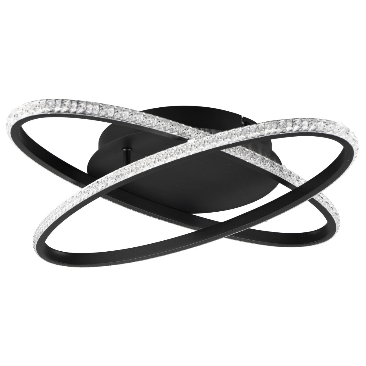Deckenleuchte KNOTEN LANE LED/27W Metall schwarz/matt Deckenleuchte KNOTEN LANE LED/27W Metall schwarz/matt