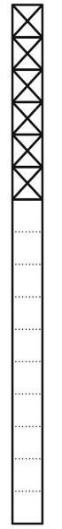 Kommunikations-Stele KSF 616-6 W Kommunikations-Stele KSF 616-6 W