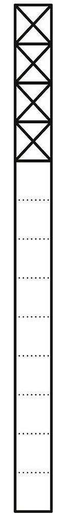 Kommunikations-Stele KS 613-4 W