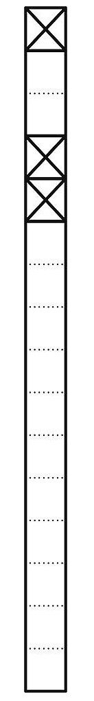 Kommunikations-Stele KS 616-1/2 SM